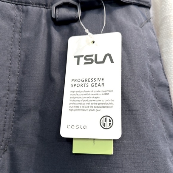 NWT TSLA Progresive Sports Gear Youth Black Ski Snowboard Polyester Pants - Picture 4 of 10